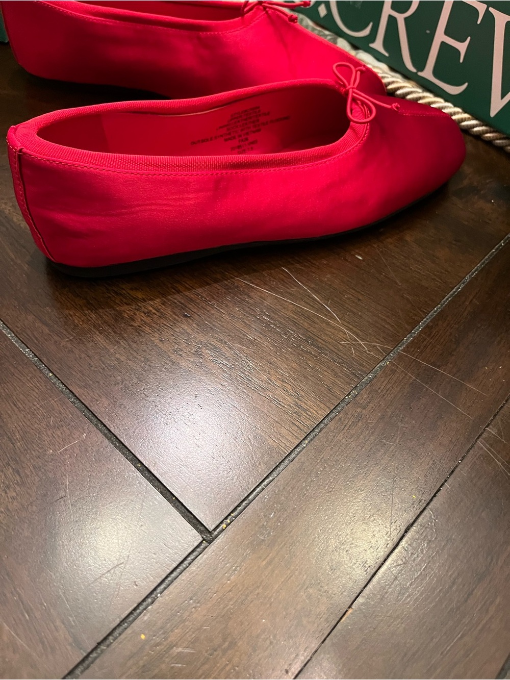 J Crew Scrunched Ballet in Satin CX004 - Picture 5 of 8